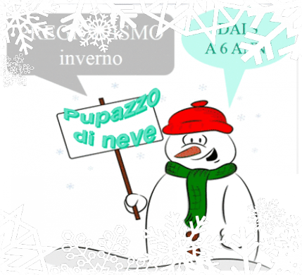 Pupazzi di neve pregrafismo